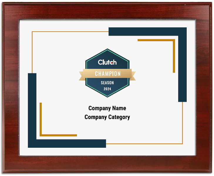 Clutch Champion Cherry Plaque