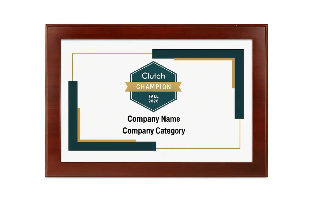 Clutch Champion/Global Cherry Plaque