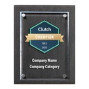 Clutch Champion/Global Plaque w/Stand Offs