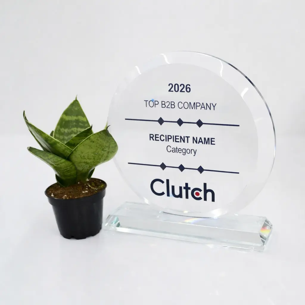 (Clutch) Optical Crystal Award
