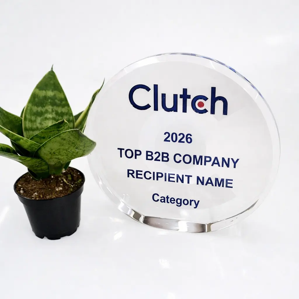 (Clutch) Optical Crystal Circle Award