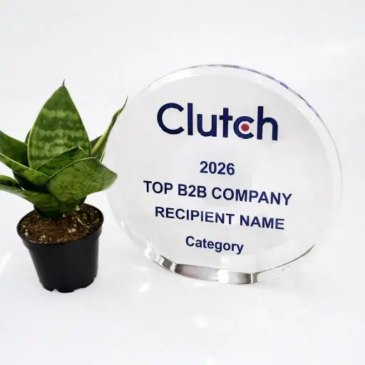 (Clutch) Optical Crystal Circle Award