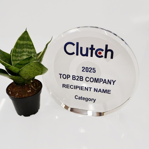 (Clutch) Optical Crystal Circle Award