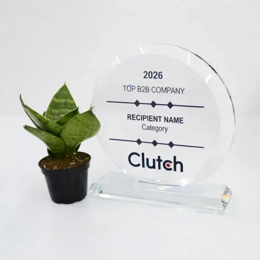 (Clutch) Optical Crystal Award