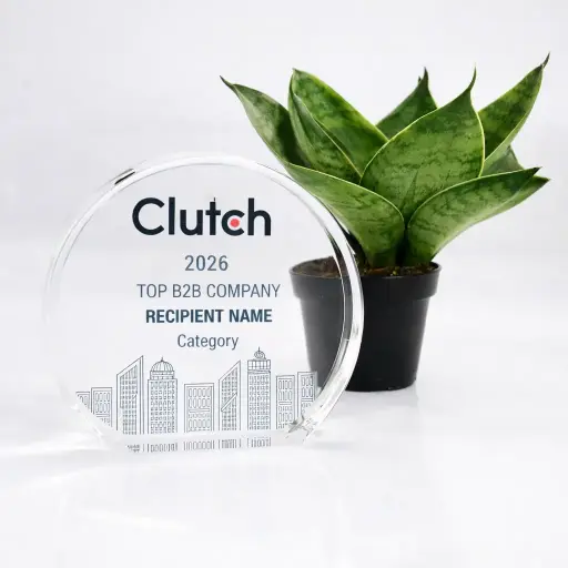 (Clutch) 4" x 3" Clear Round Acrylic