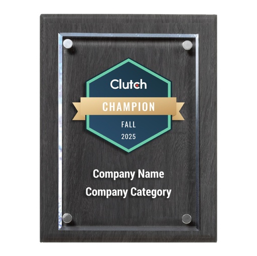 [BLD01811] Clutch Champion/Global Plaque w/Stand Offs